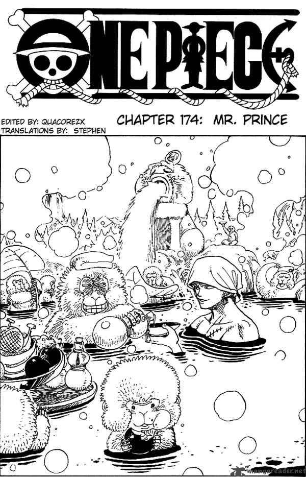 One Piece Chapter 174 — page 1