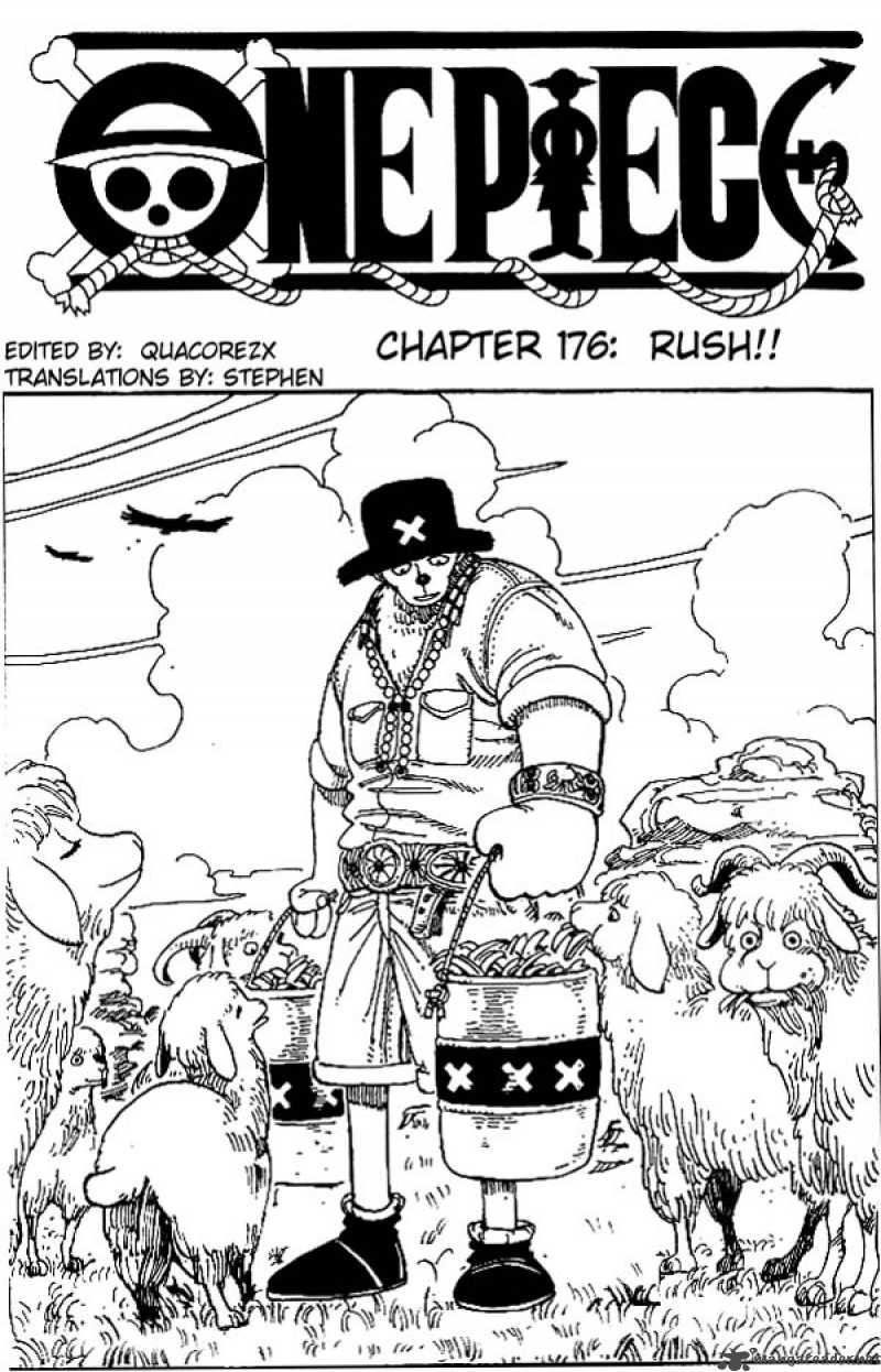 One Piece Chapter 176 — page 1