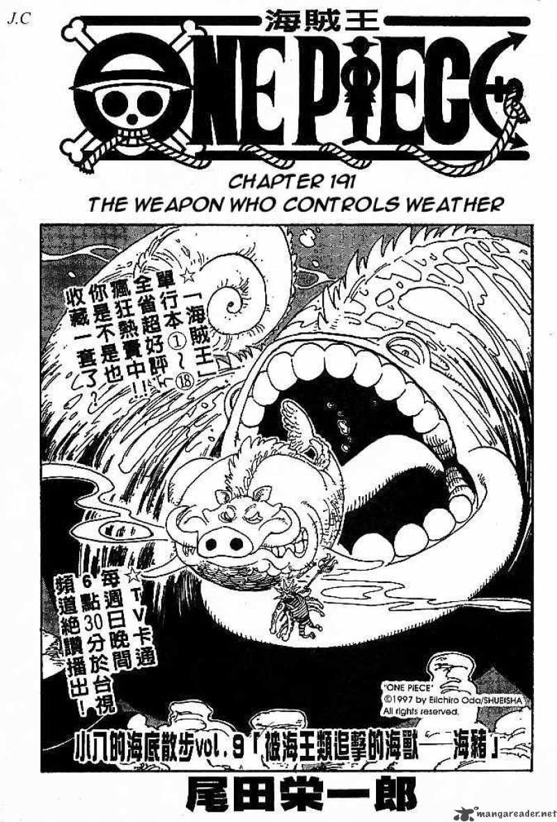 One Piece Chapter 191 — page 19