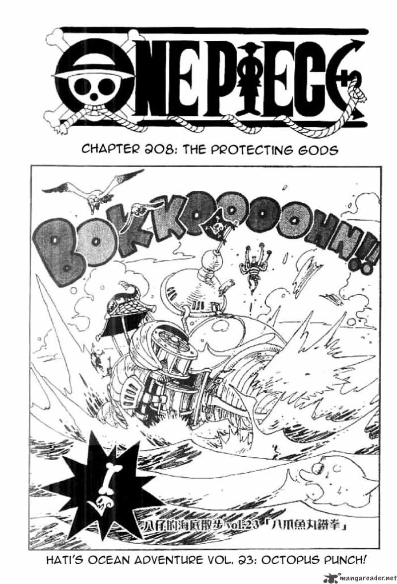 One Piece Chapter 208 — page 1