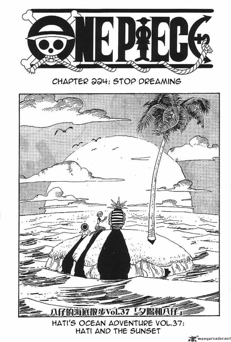 One Piece Chapter 224 — page 1