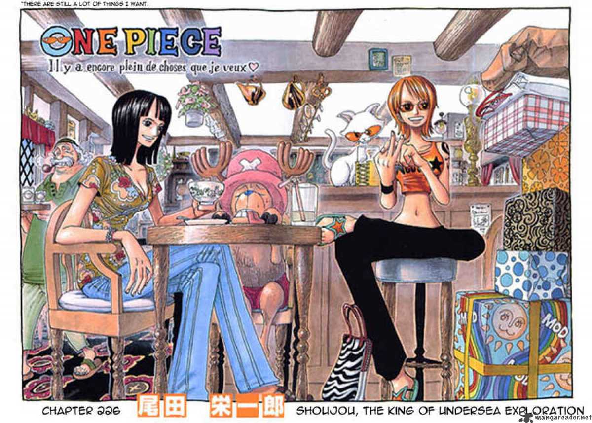 One Piece Chapter 226 — page 1