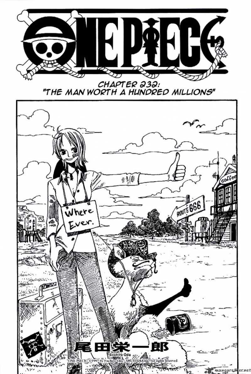 One Piece Chapter 232 — page 1