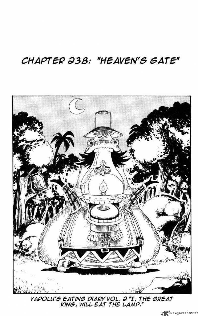 One Piece Chapter 238 — page 1