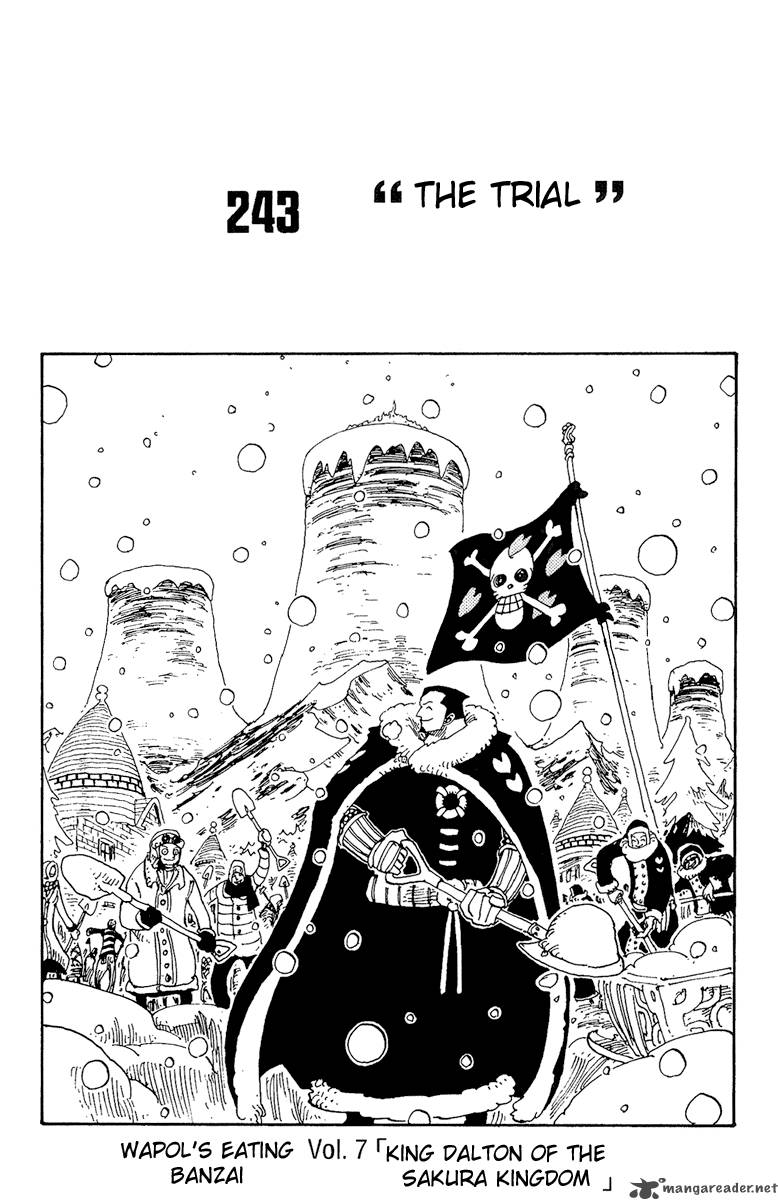 One Piece Chapter 243 — page 1