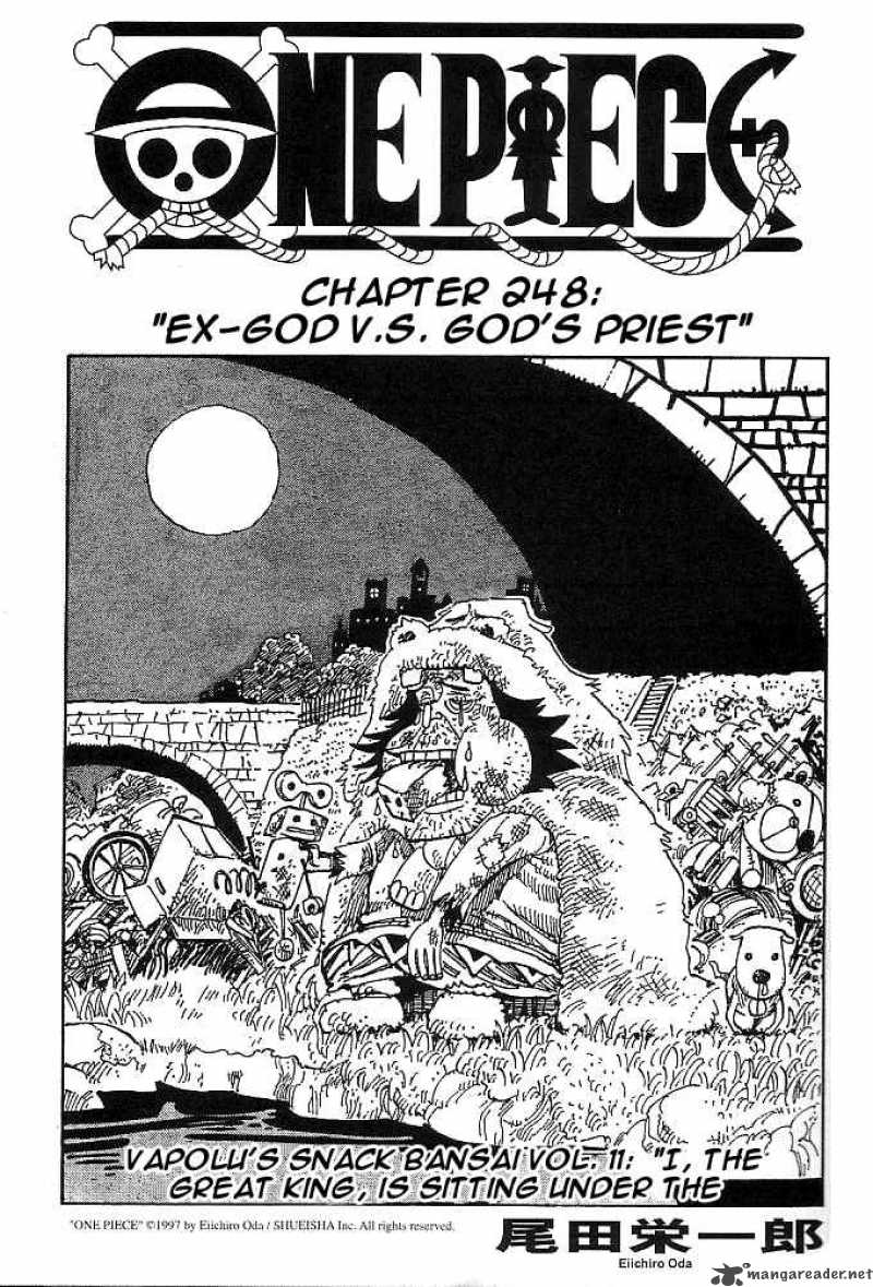 One Piece Chapter 248 — page 1