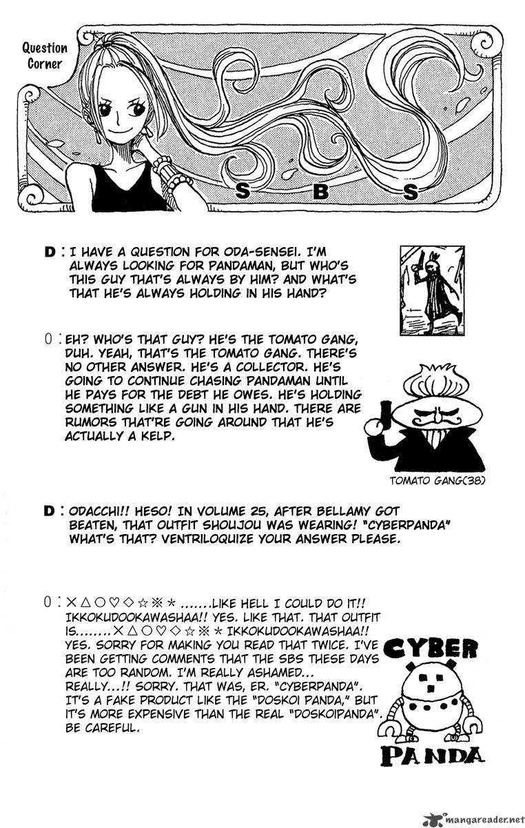 One Piece Chapter 249 — page 19