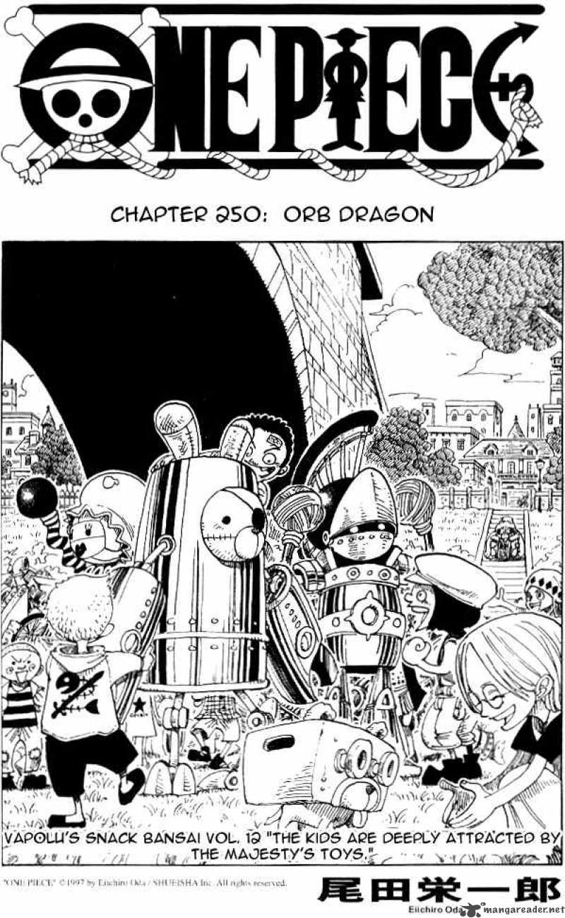 One Piece Chapter 250 — page 1