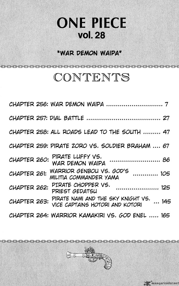 One Piece Chapter 256 — page 9