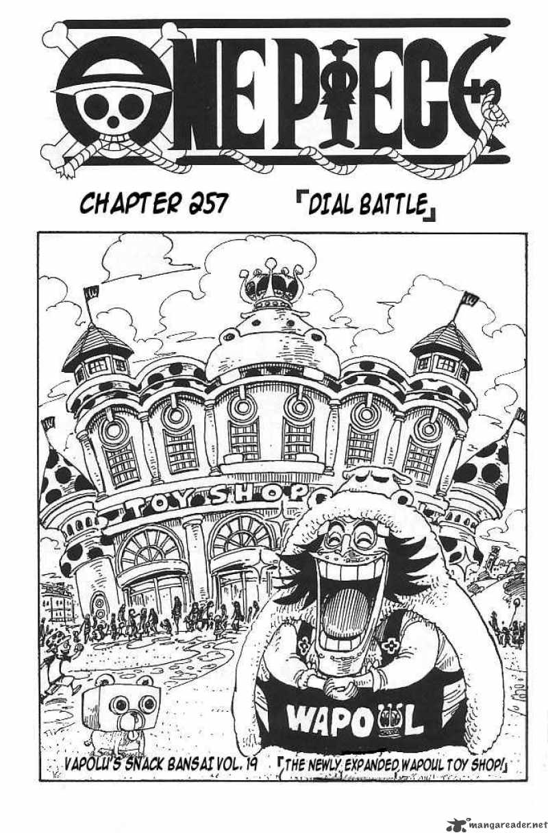 One Piece Chapter 257 — page 1