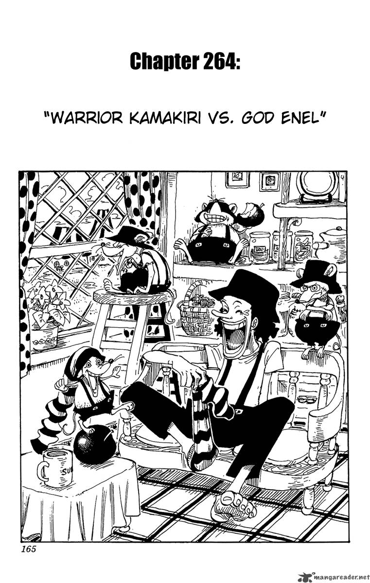 One Piece Chapter 264 — page 1