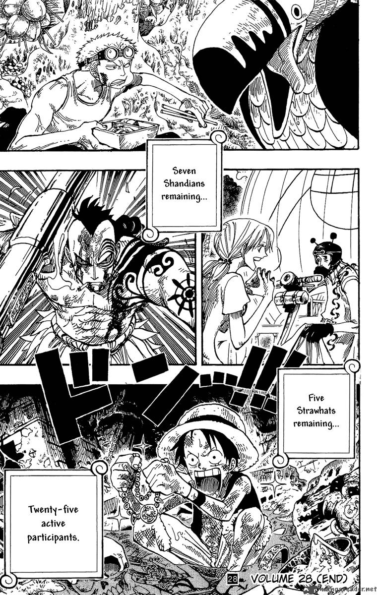 One Piece Chapter 264 — page 19