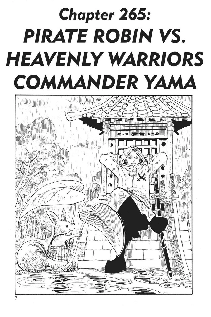 One Piece Chapter 265 — page 5