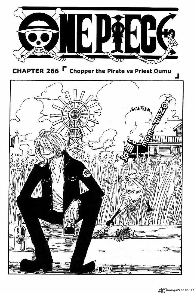 One Piece Chapter 266 — page 1