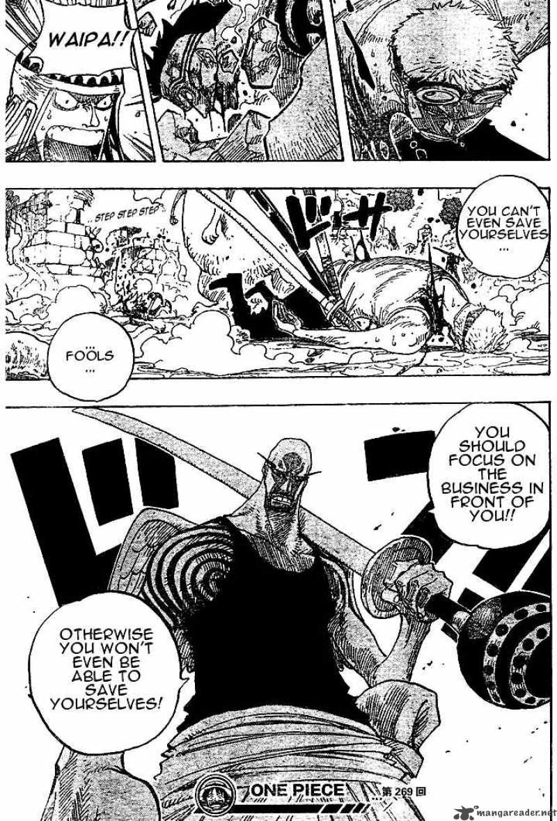 One Piece Chapter 269 — page 19