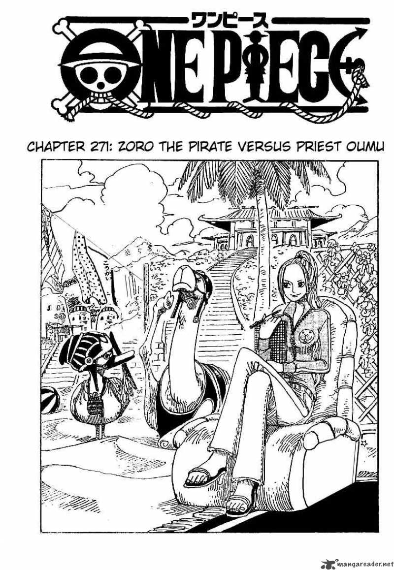 One Piece Chapter 271 — page 1