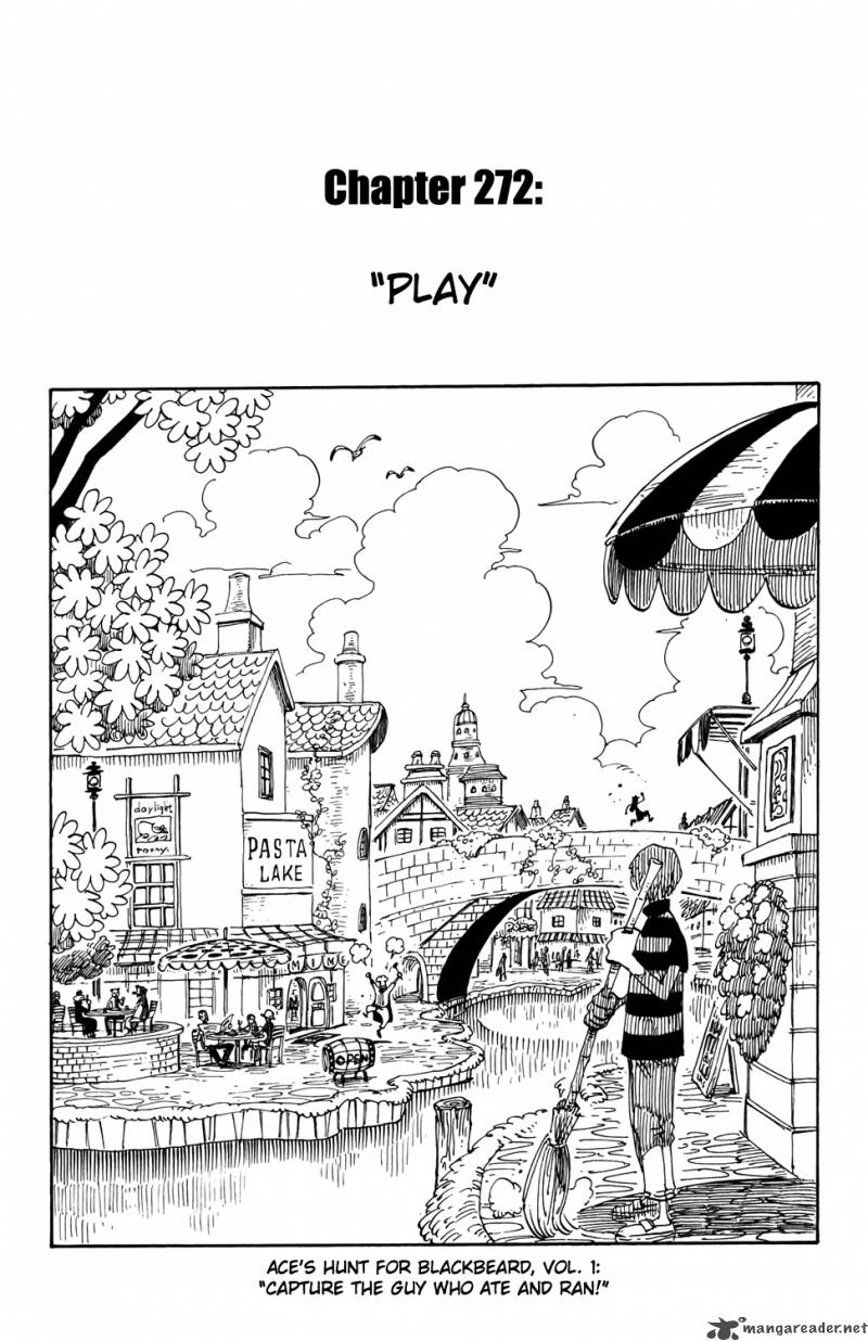 One Piece Chapter 272 — page 1