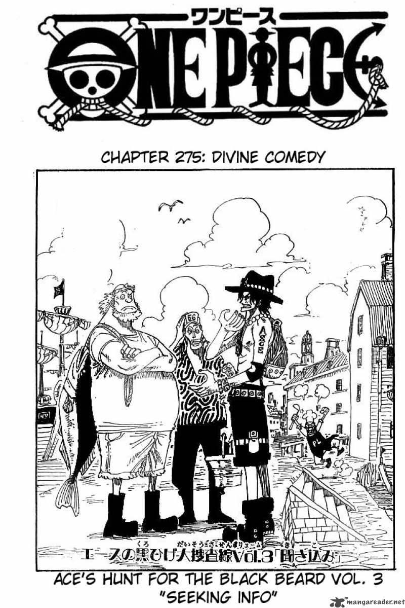 One Piece Chapter 275 — page 1