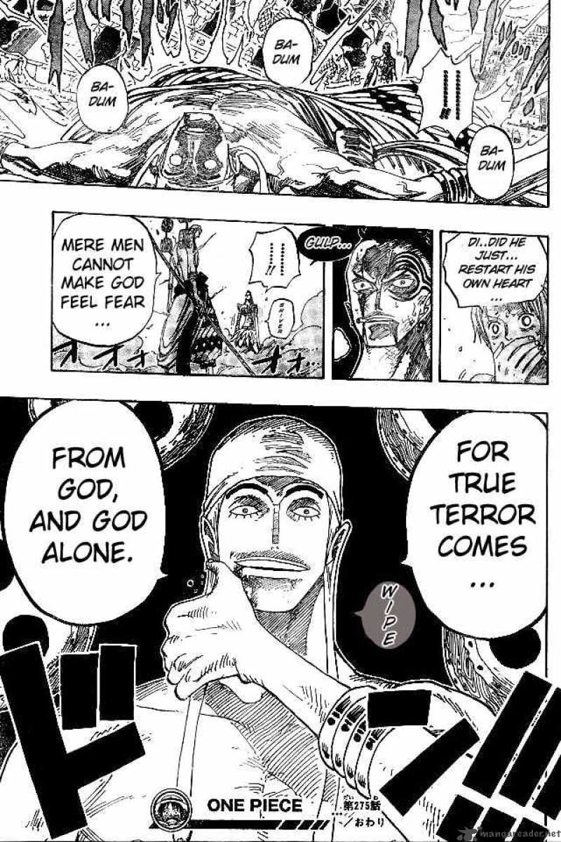 One Piece Chapter 275 — page 19