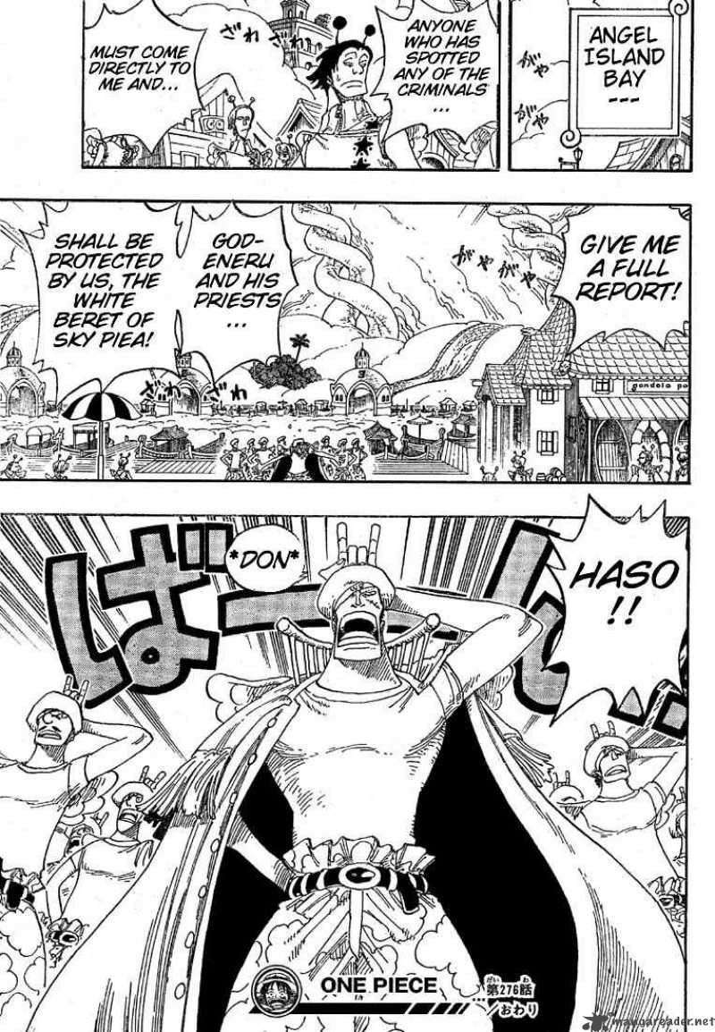 One Piece Chapter 276 — page 19