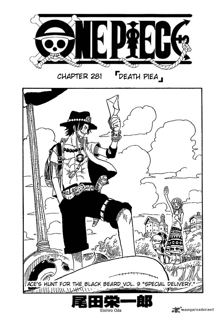 One Piece Chapter 281 — page 1