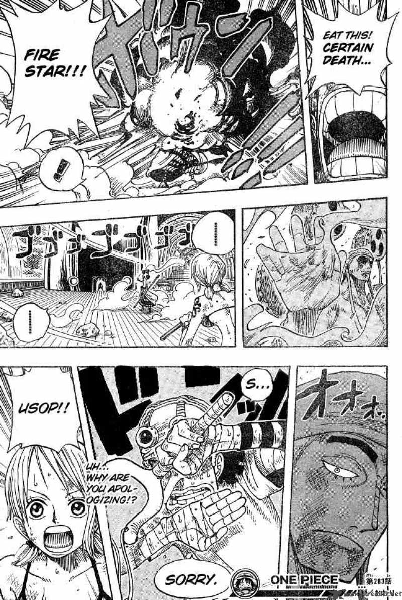One Piece Chapter 283 — page 19