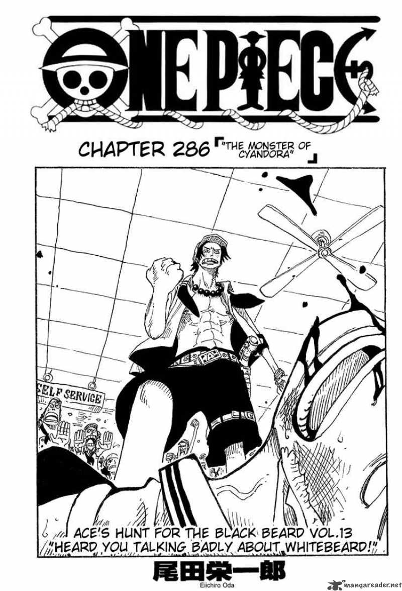 One Piece Chapter 286 — page 1