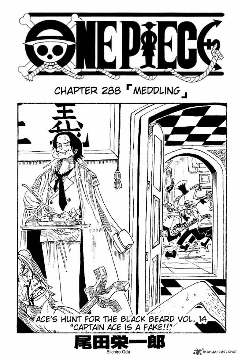 One Piece Chapter 288 — page 1