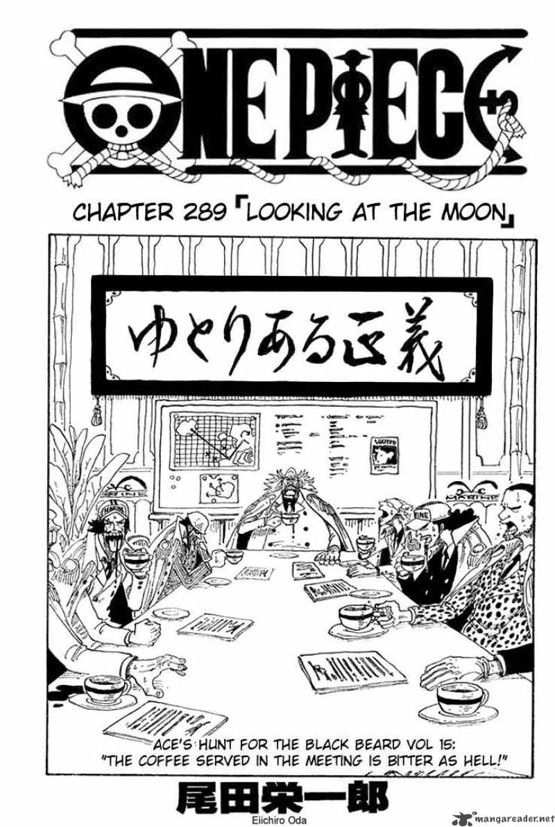 One Piece Chapter 289 — page 1