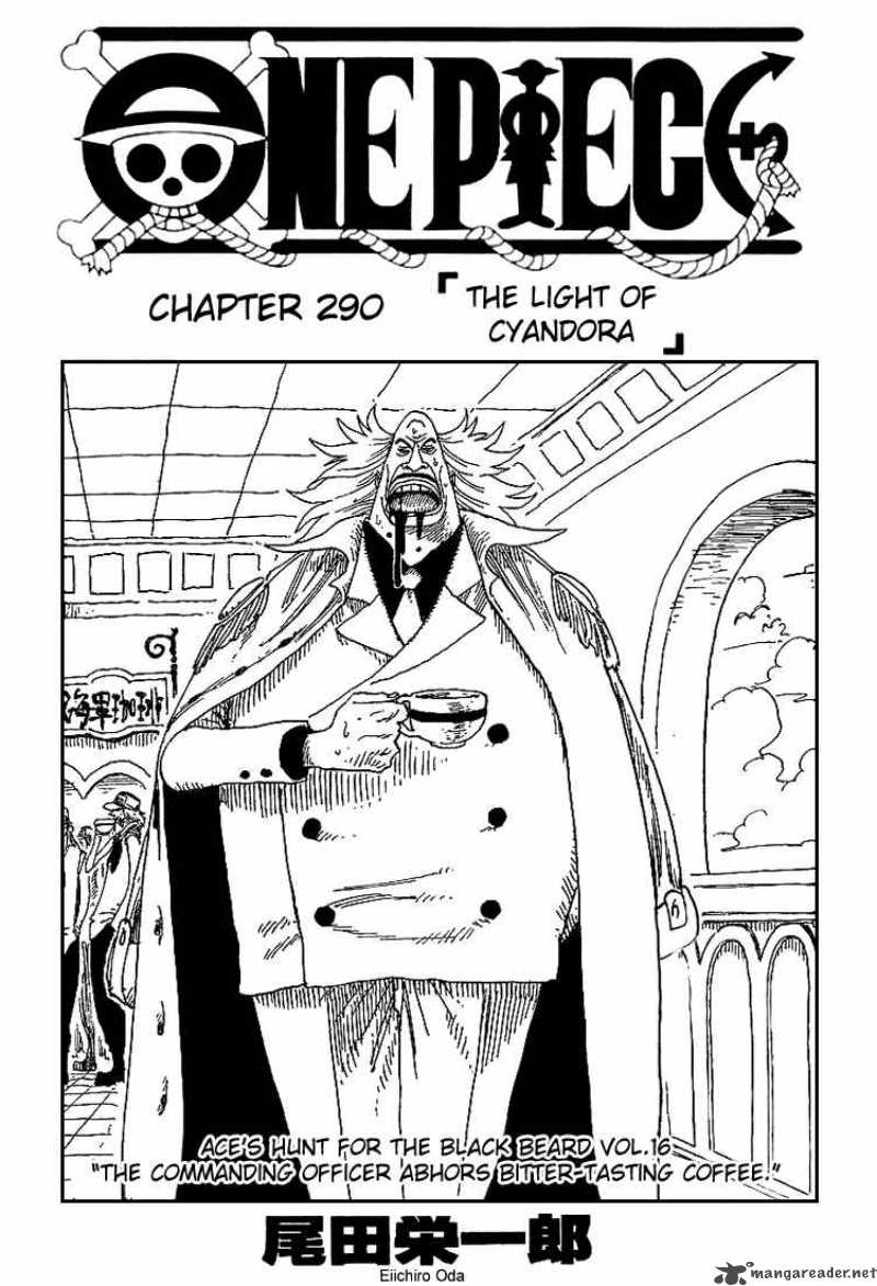 One Piece Chapter 290 — page 1