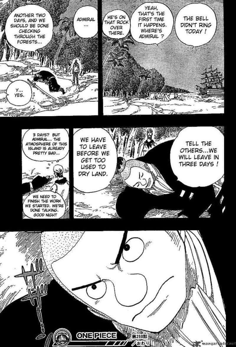 One Piece Chapter 290 — page 18