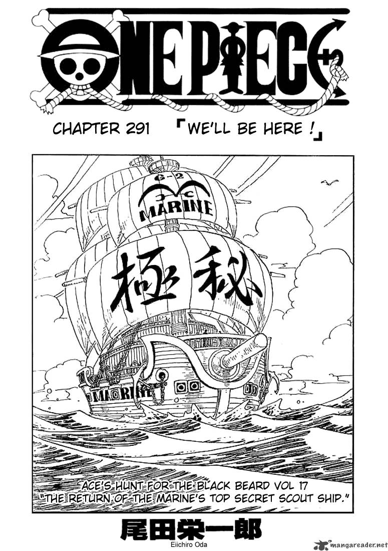 One Piece Chapter 291 — page 1