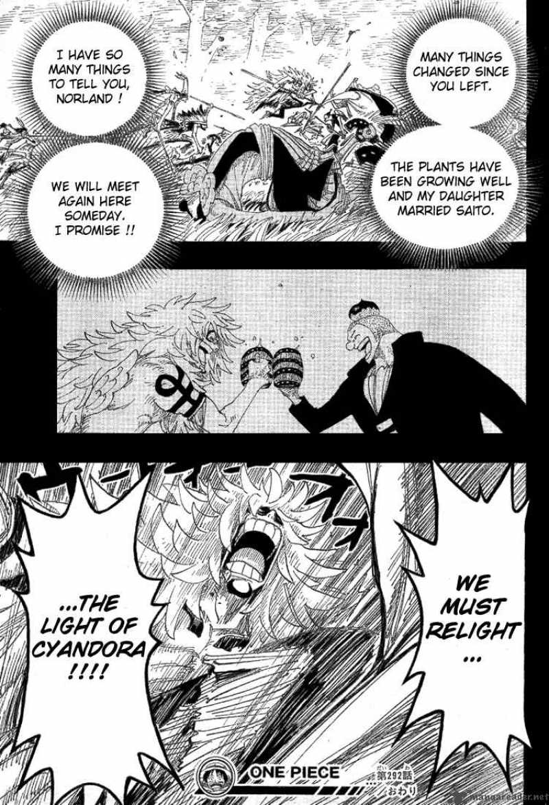 One Piece Chapter 292 — page 18
