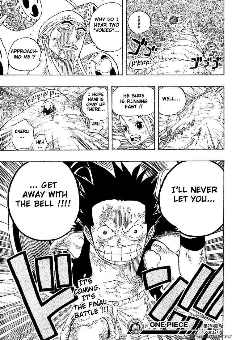 One Piece Chapter 293 — page 17