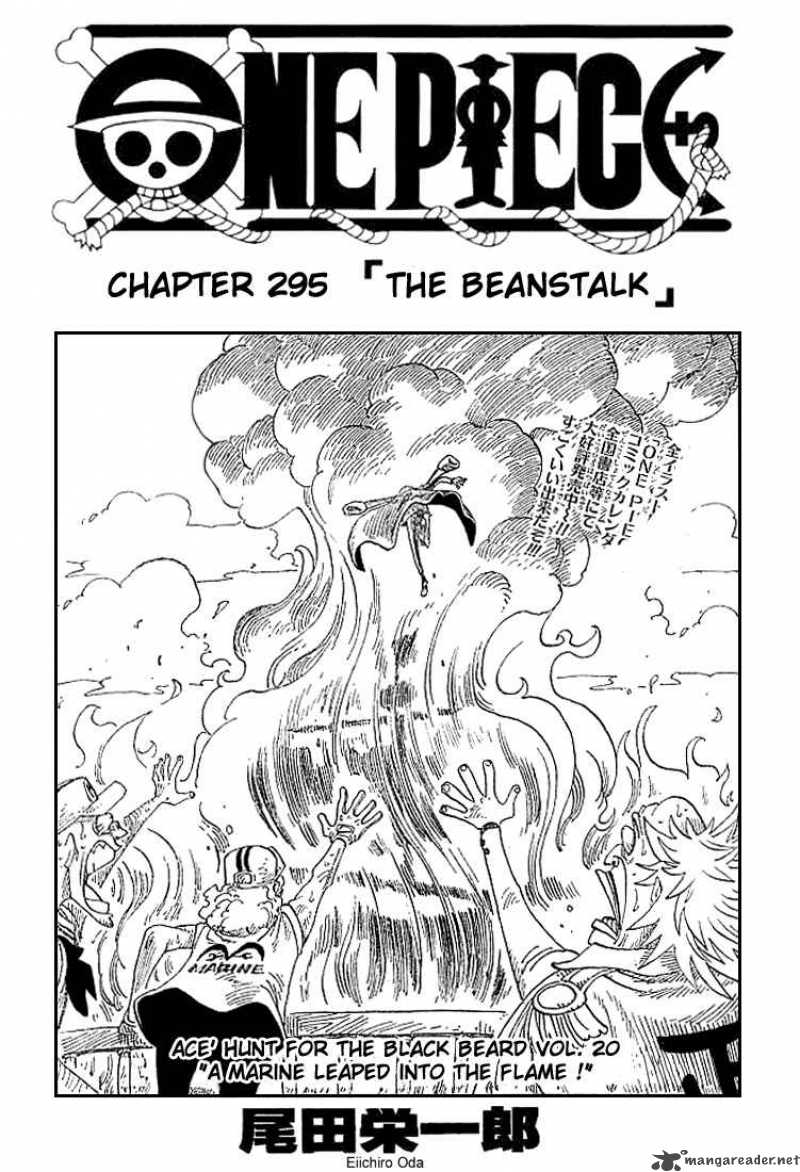 One Piece Chapter 295 — page 1