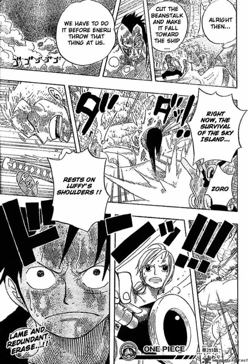 One Piece Chapter 295 — page 17