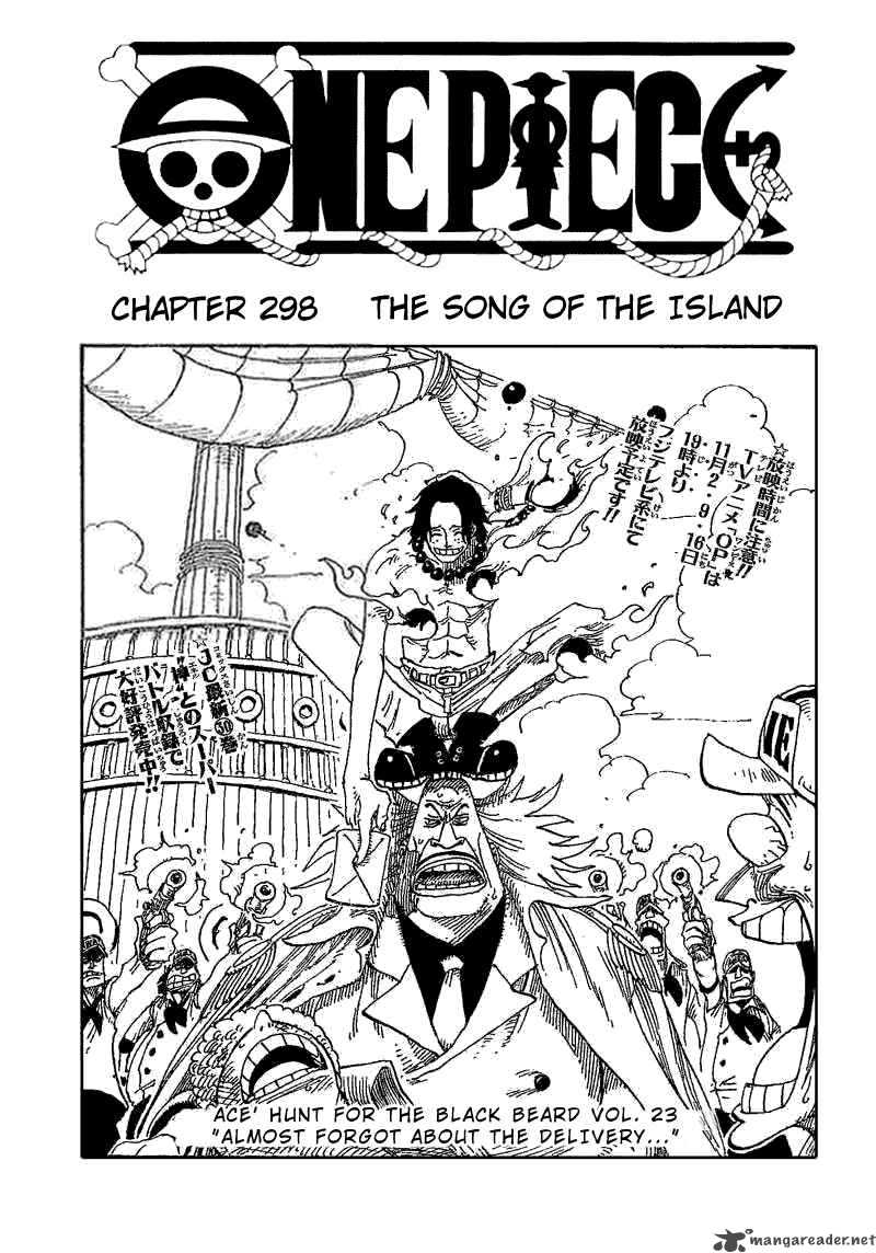 One Piece Chapter 298 — page 1