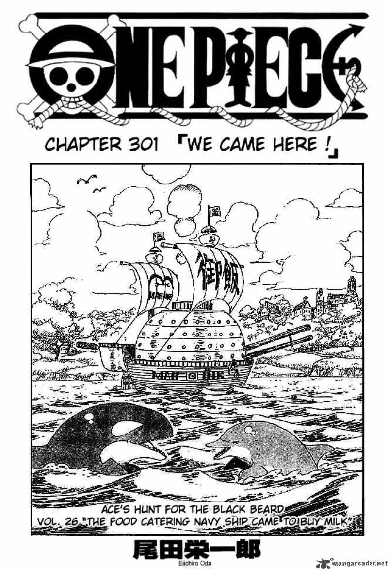 One Piece Chapter 301 — page 1