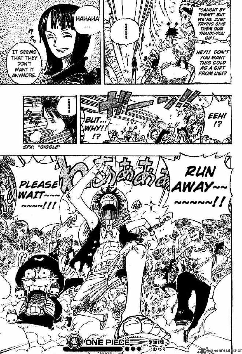 One Piece Chapter 301 — page 19