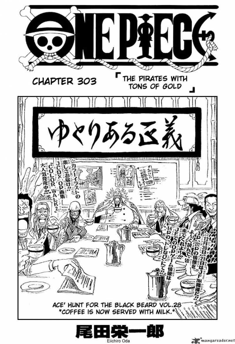 One Piece Chapter 303 — page 1