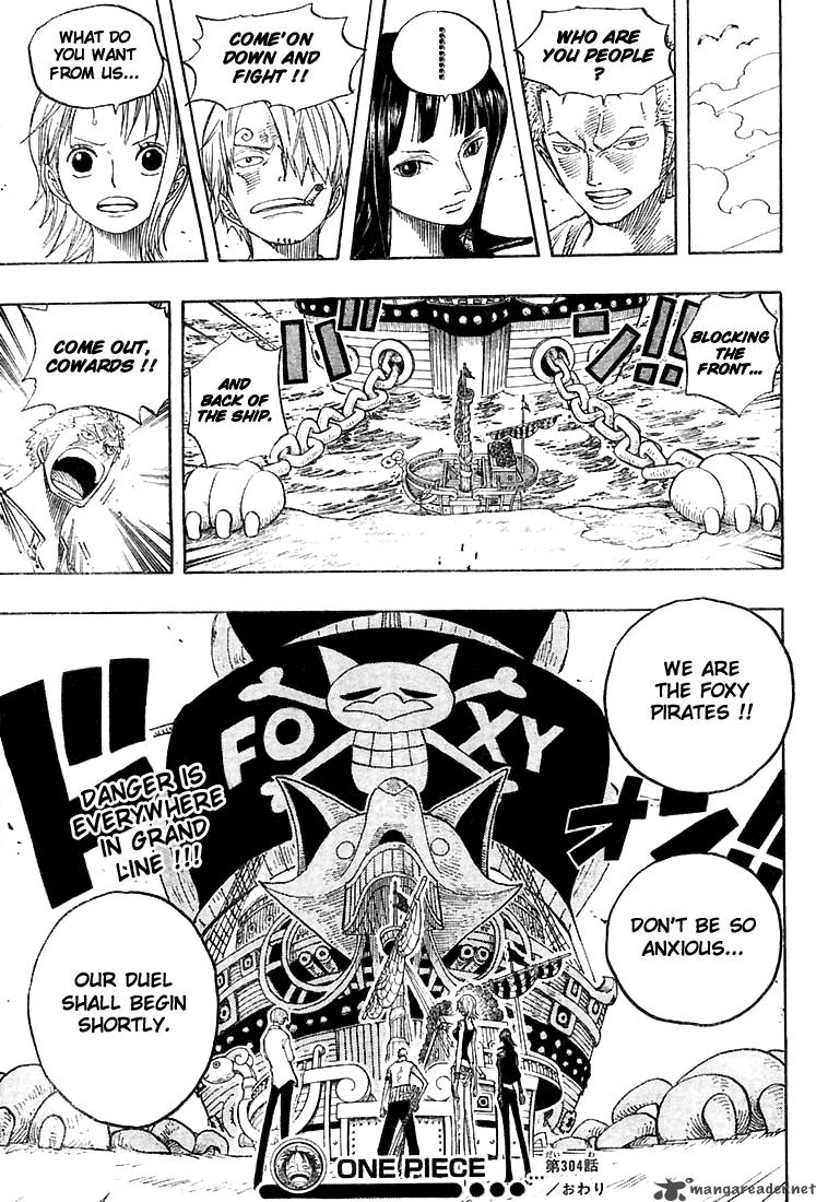 One Piece Chapter 304 — page 19
