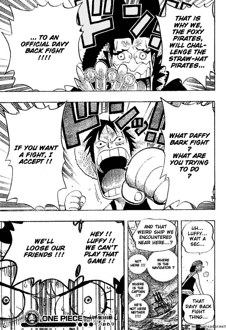 One Piece Chapter 305 — page 18