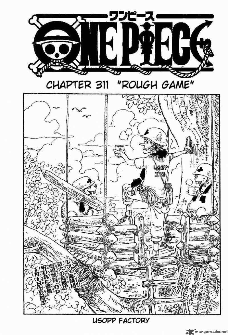 One Piece Chapter 311 — page 1