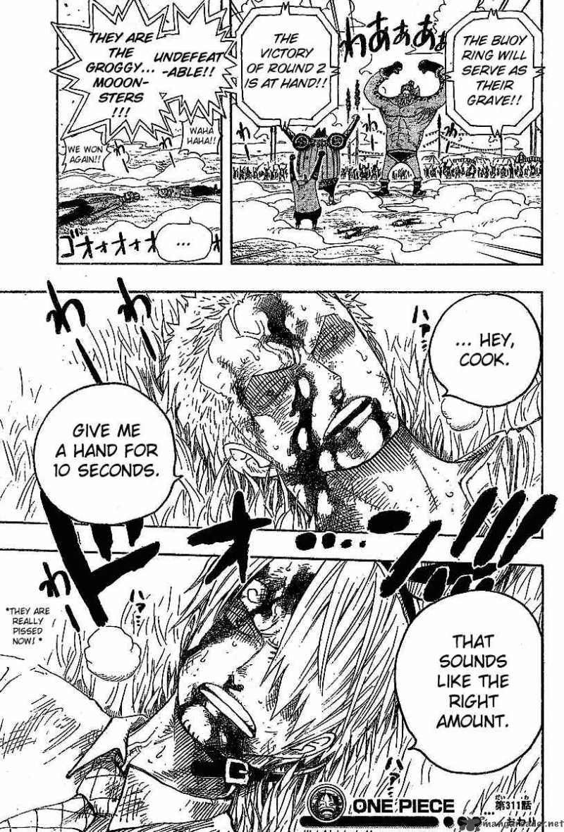 One Piece Chapter 311 — page 19