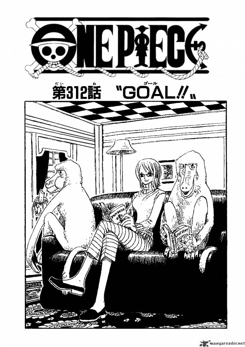 One Piece Chapter 312 — page 1