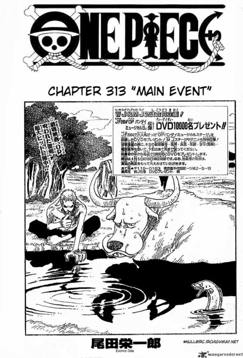One Piece Chapter 313 — page 1