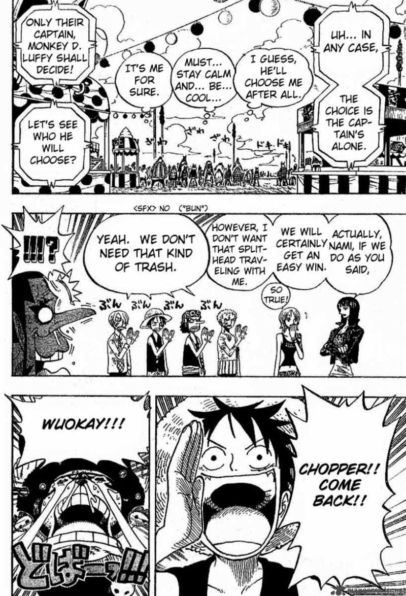One Piece Chapter 313 — page 8