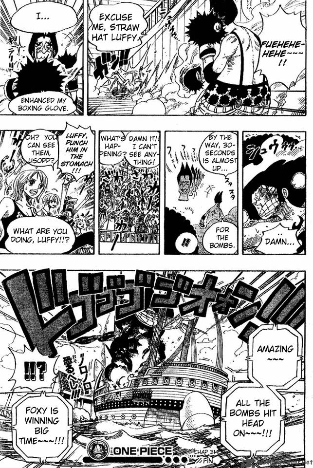One Piece Chapter 314 — page 19