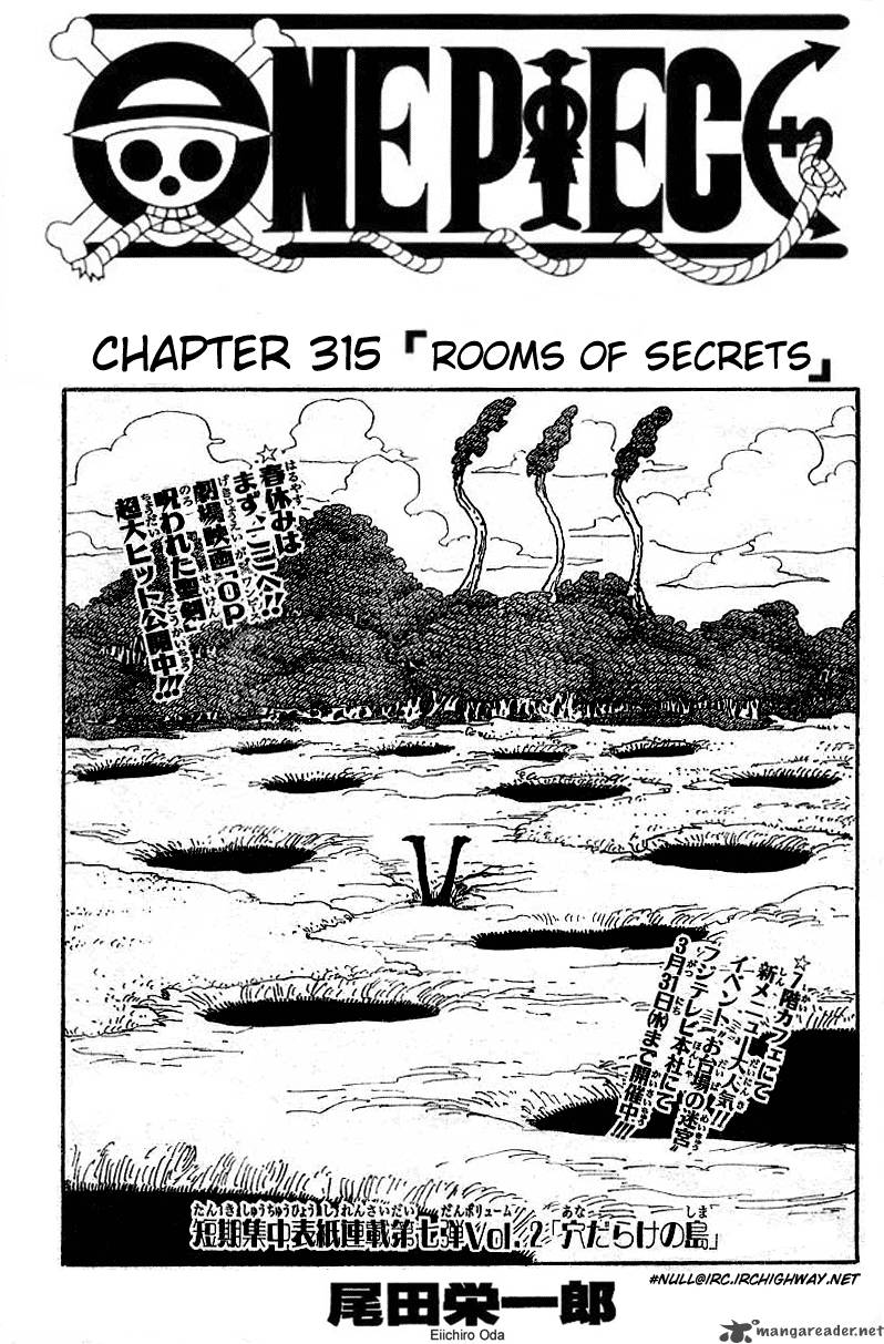 One Piece Chapter 315 — page 1