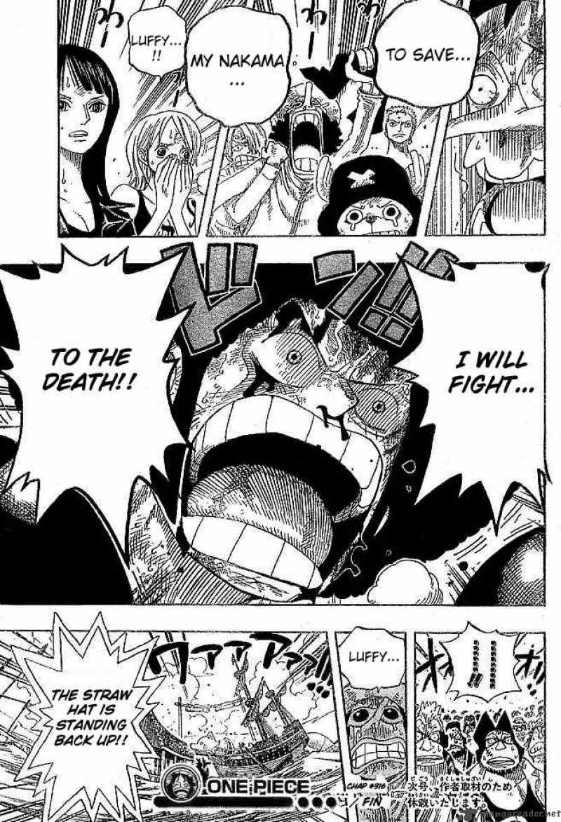 One Piece Chapter 316 — page 19